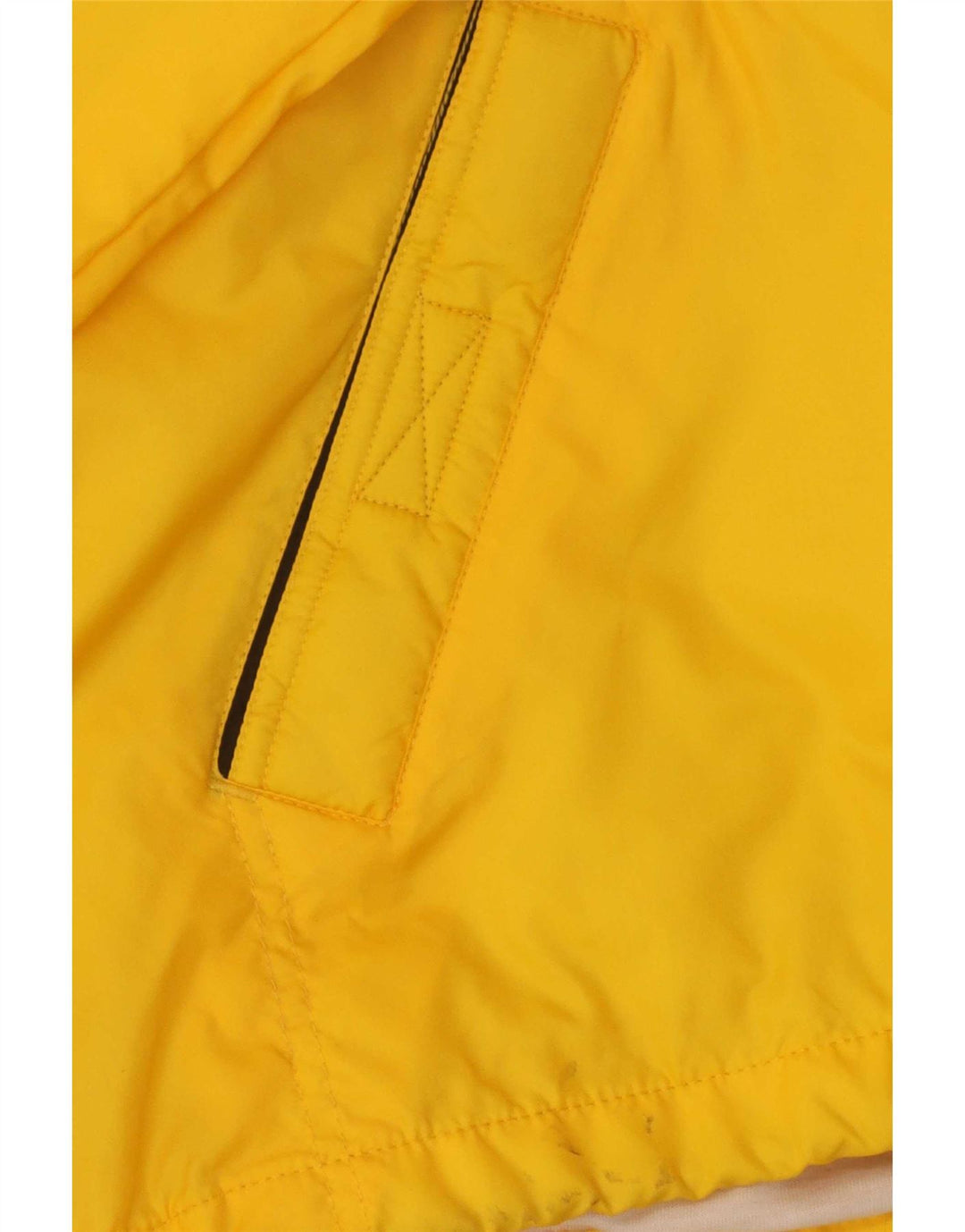 Giacca antipioggia con cappuccio da uomo Brugi UK 40 Large Giallo in poliammide