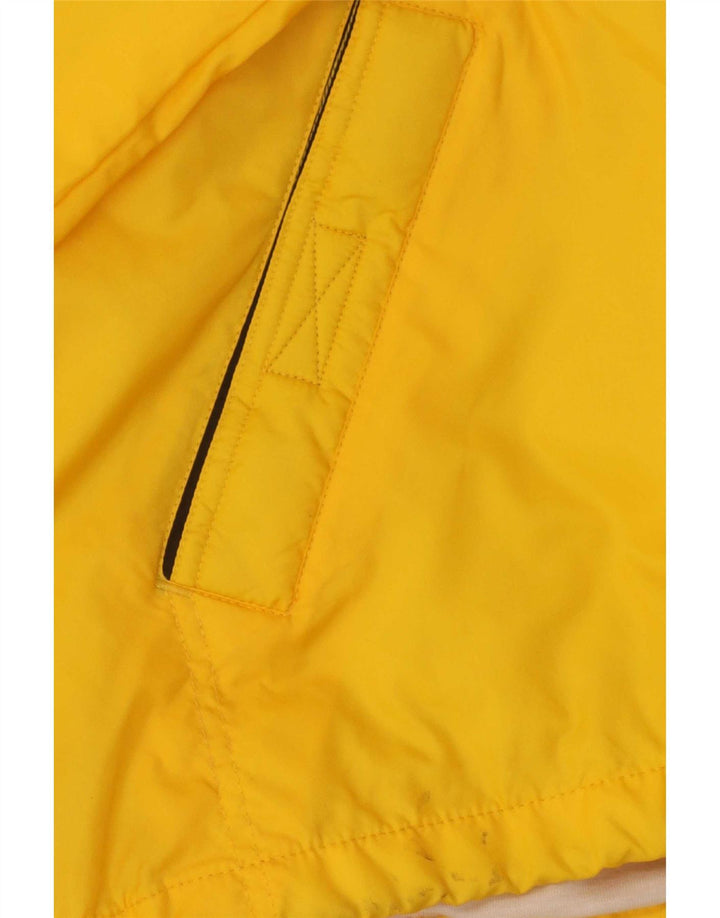 Giacca antipioggia con cappuccio da uomo Brugi UK 40 Large Giallo in poliammide