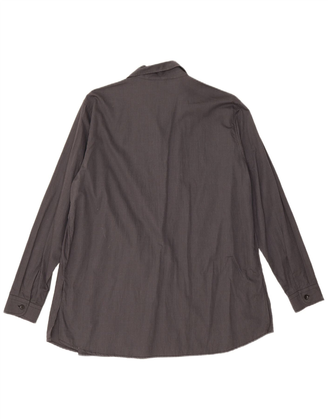 Camicia oversize da donna Benetton UK 10 piccola in cotone grigio