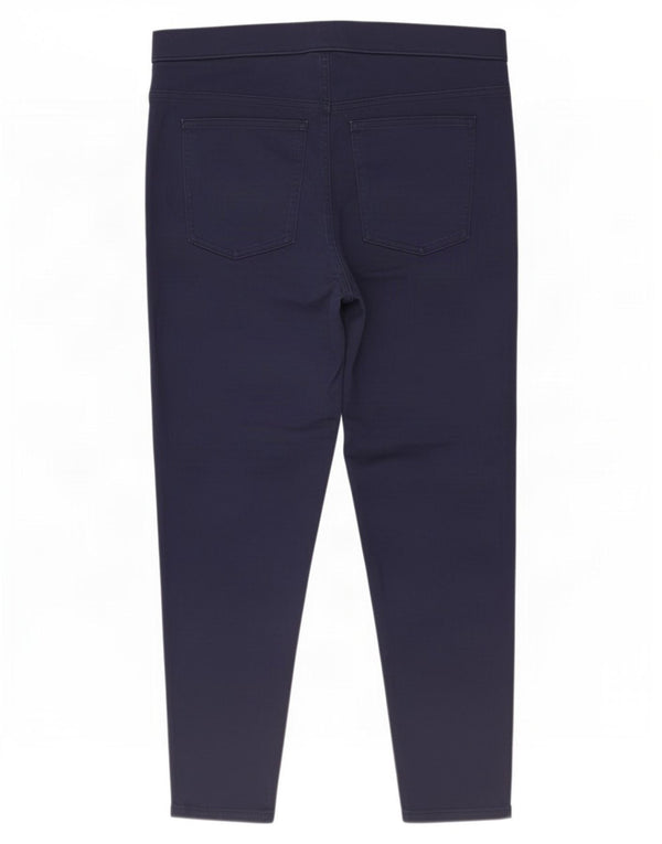 Marks & Spencer Womens Crop Jegging Jeans UK 16 Large W34 L25 Navy Blue