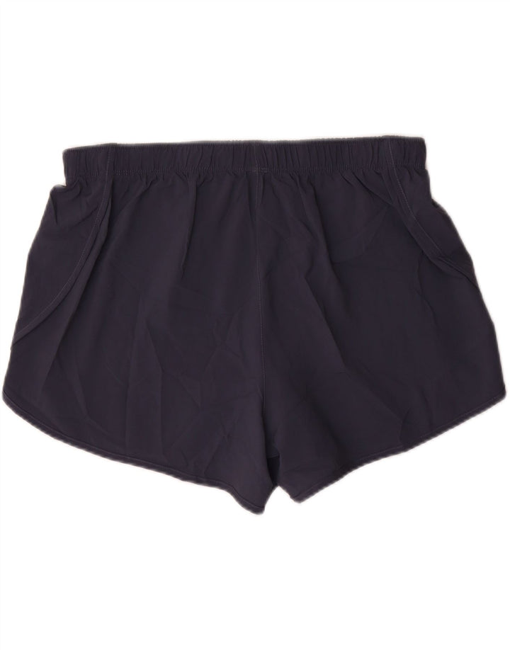 Pantaloncini sportivi da donna NEW BALANCE UK 16 Large Blu Navy Poliestere