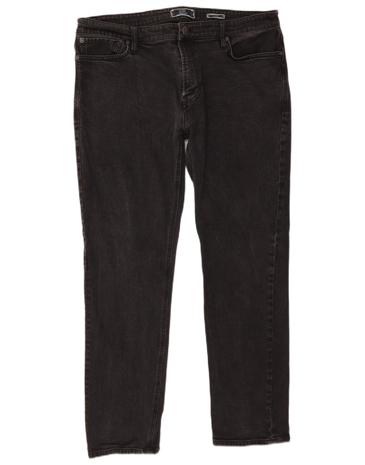 Jeans slim da uomo Fat Face W38 L30 cotone nero