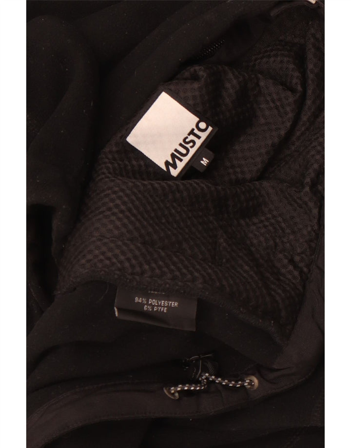 Giacca in pile da uomo Musto UK 38 poliestere nero medio