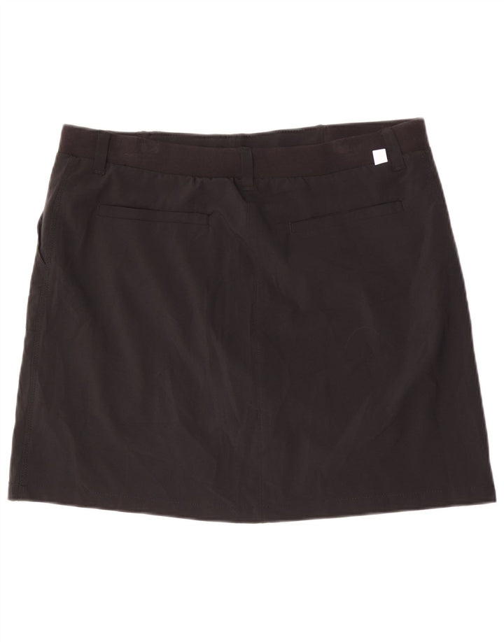 Minigonna Lee Riders da donna US 14 XL W36 poliestere nero