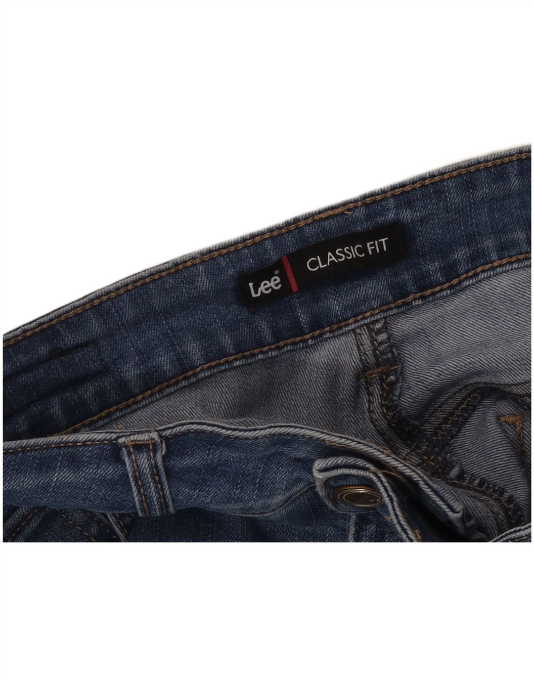 Jeans dritti Lee da donna vestibilità classica W32 L29 Blu