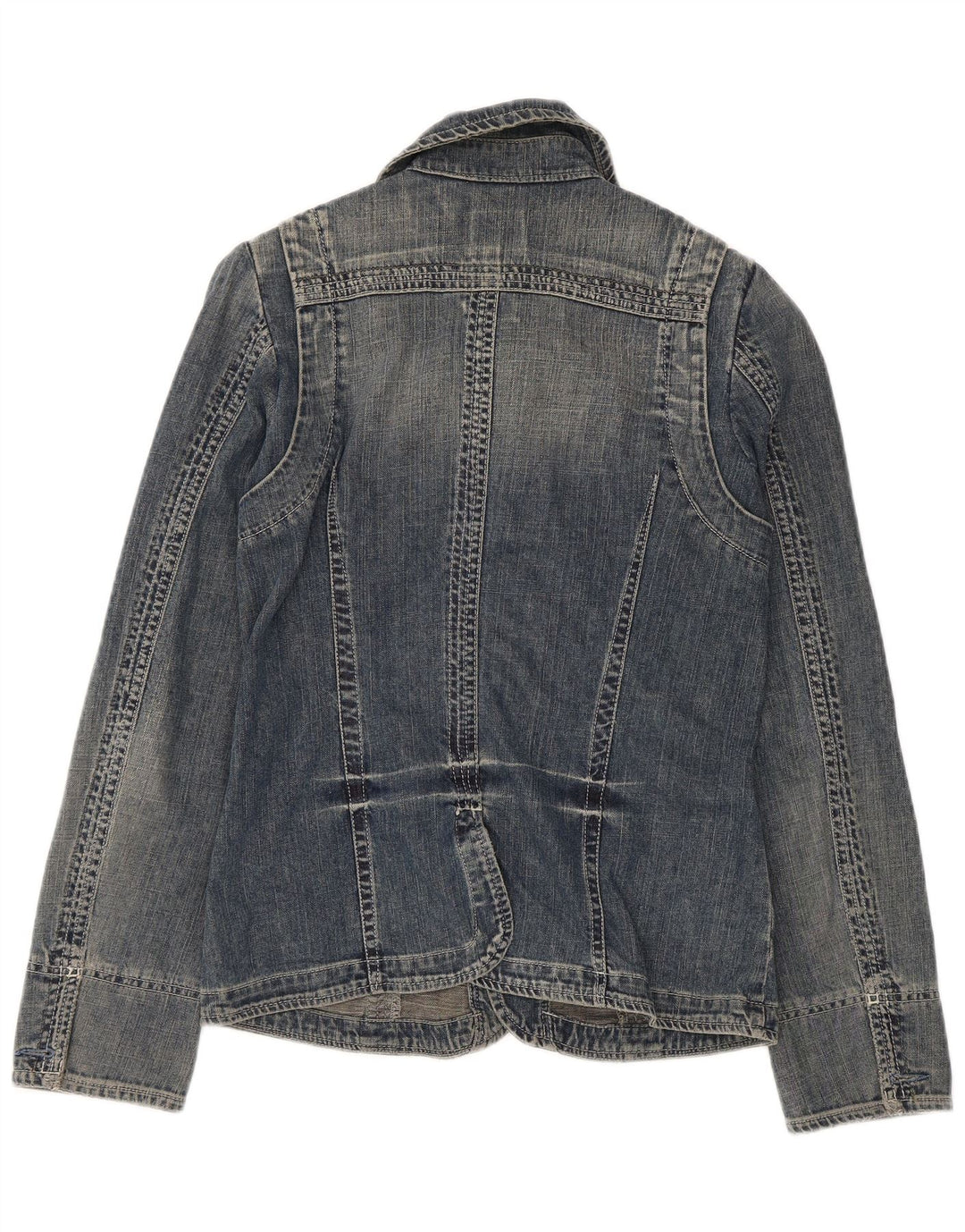 Giacca in denim da donna Diesel UK 12 cotone blu medio