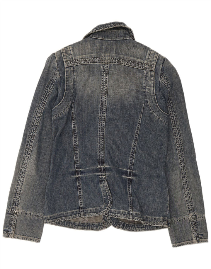 Giacca in denim da donna Diesel UK 12 cotone blu medio