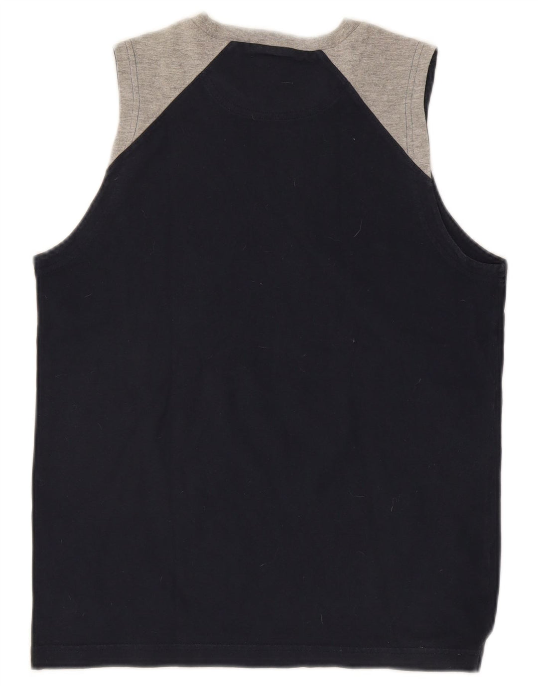 Canotta grafica da uomo Champion, piccola, in cotone color block blu navy