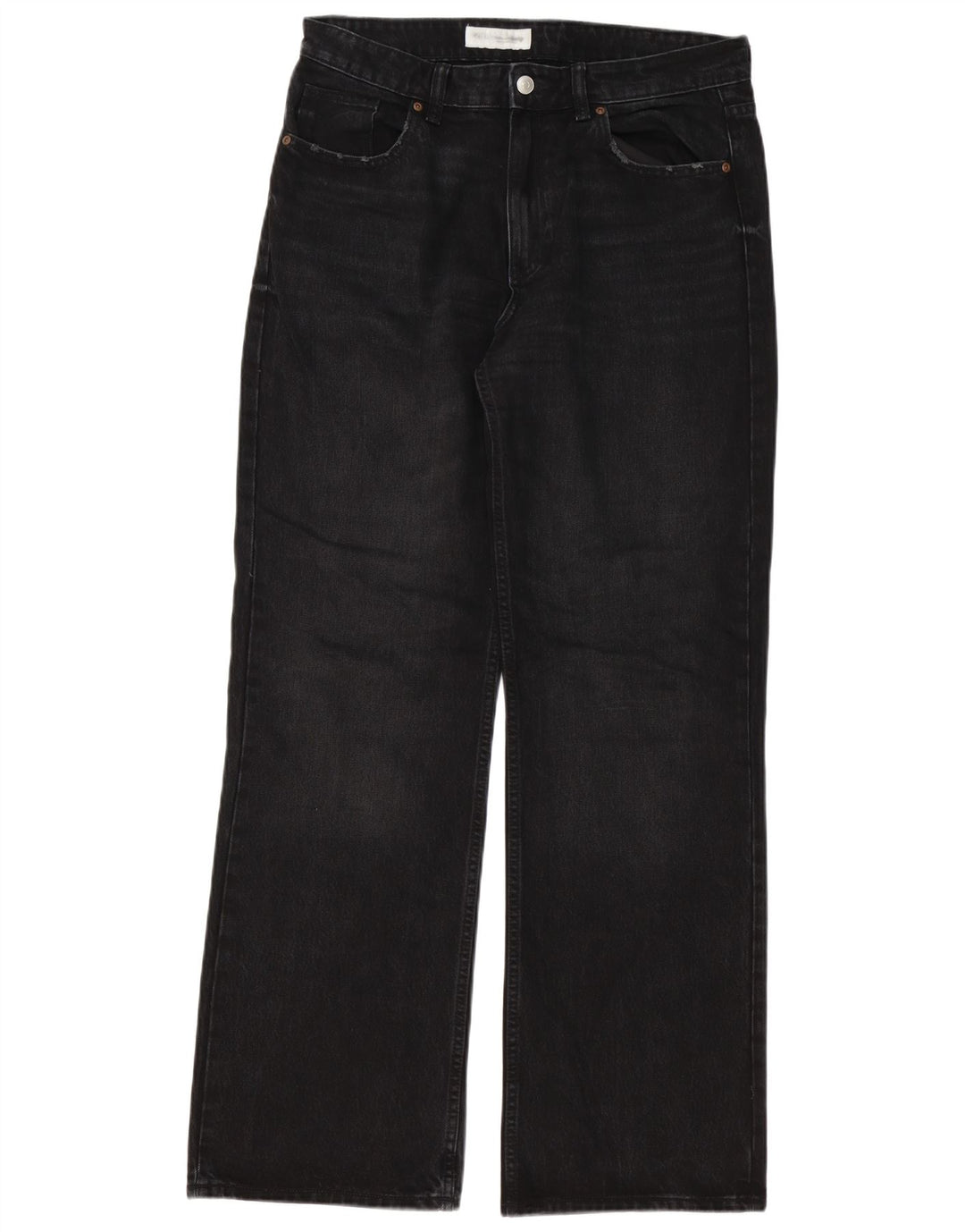 Jeans Bootcut da uomo Zara EU 42 Large W32 L33 Neri