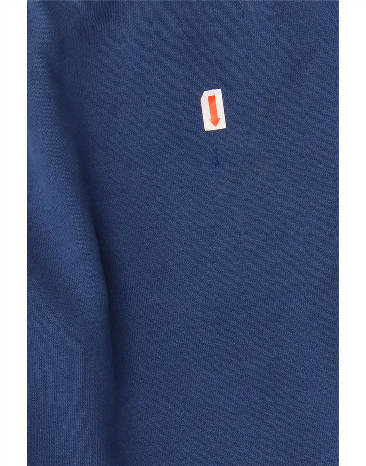 NIKE Pantaloni da tuta da uomo Joggers medi in cotone color block blu navy