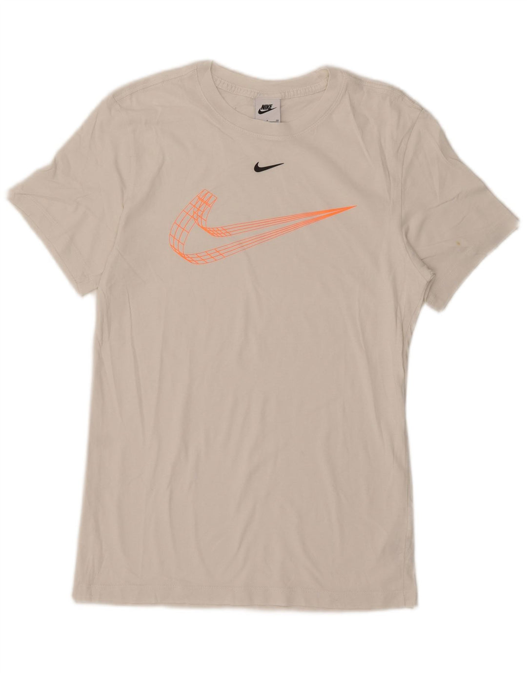 T-shirt grafica da uomo Nike Top Small in cotone bianco