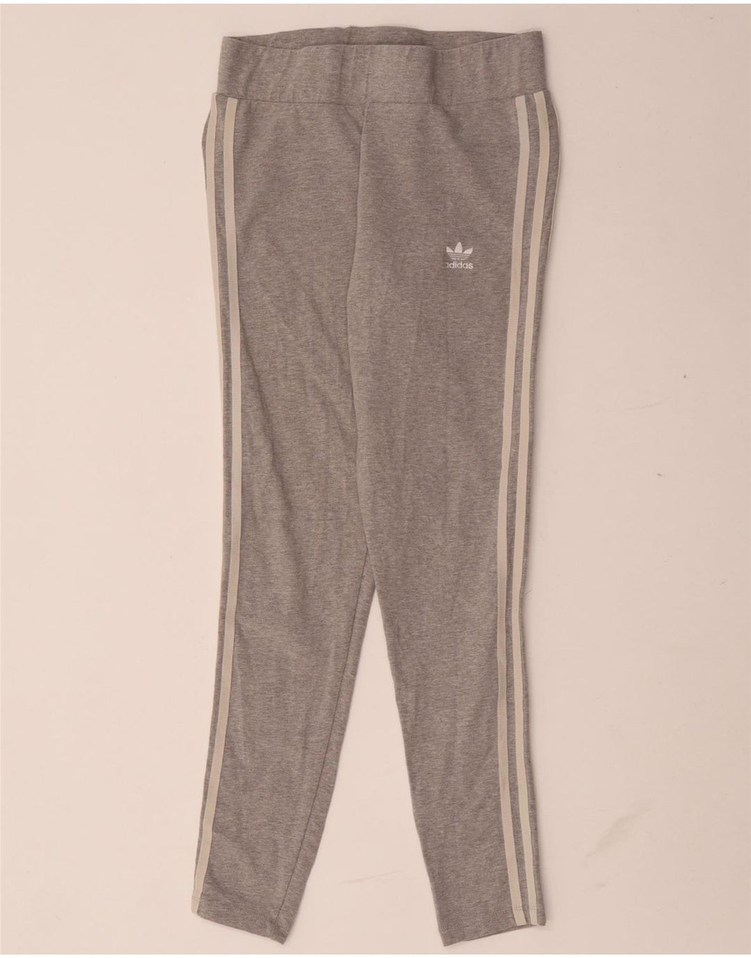 Leggings Adidas da donna UK 12 cotone chiazzato grigio medio