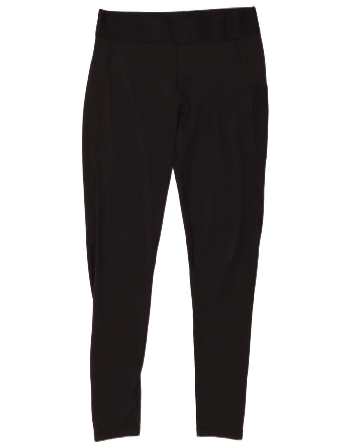 Leggings grafici ADIDAS da donna Aeroready UK 12/14 medio nero