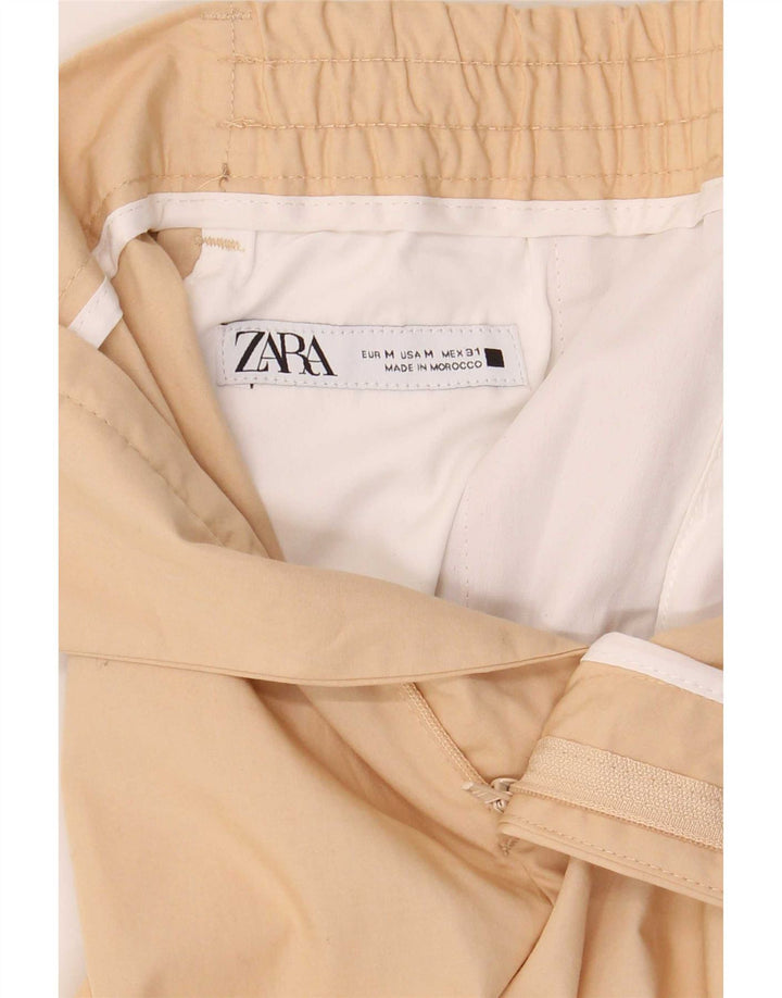 Pantaloni chino a gamba larga da uomo Zara medi W31 L30 Beige