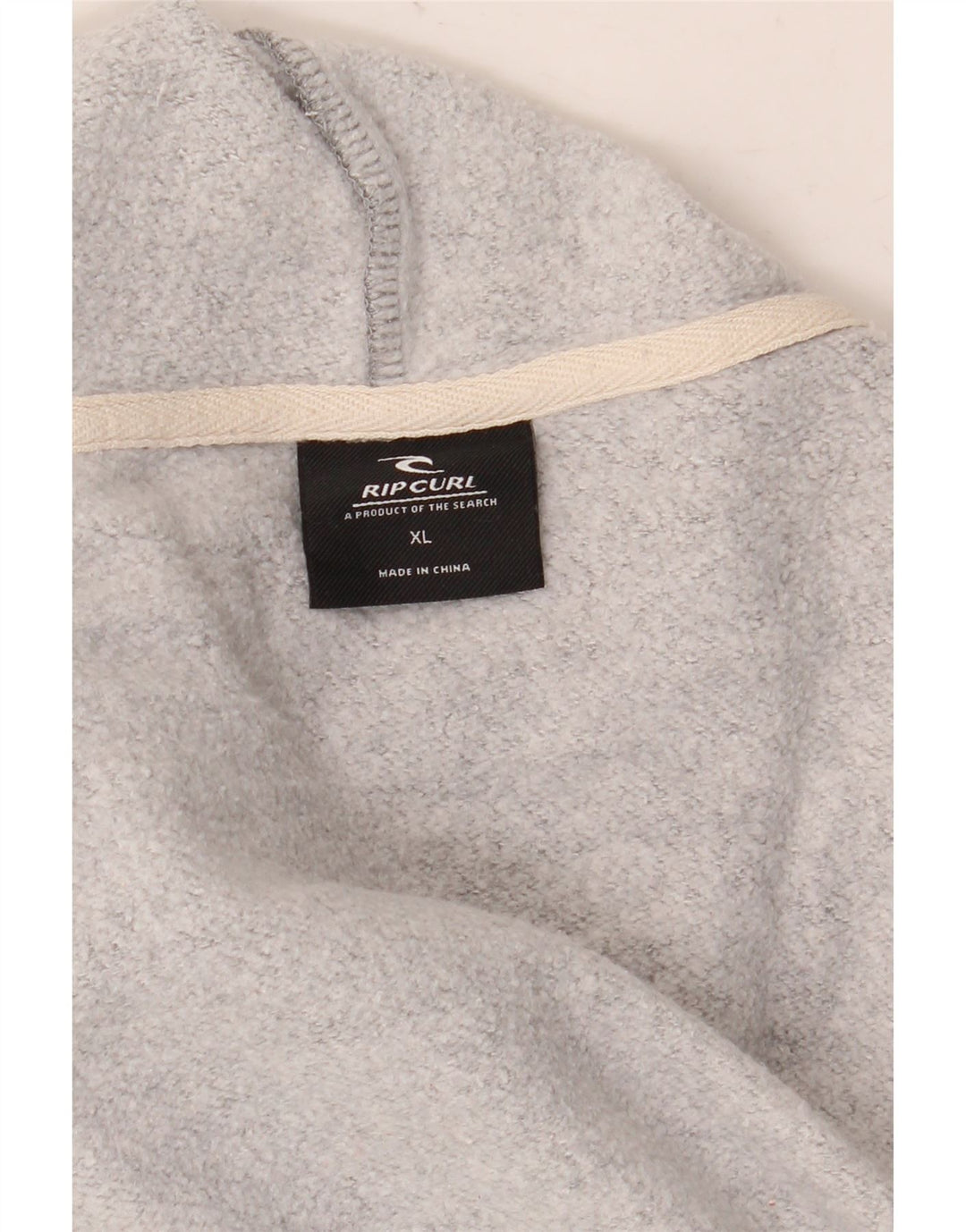 Felpa con cappuccio grafica da uomo Rip Curl XL grigio color block