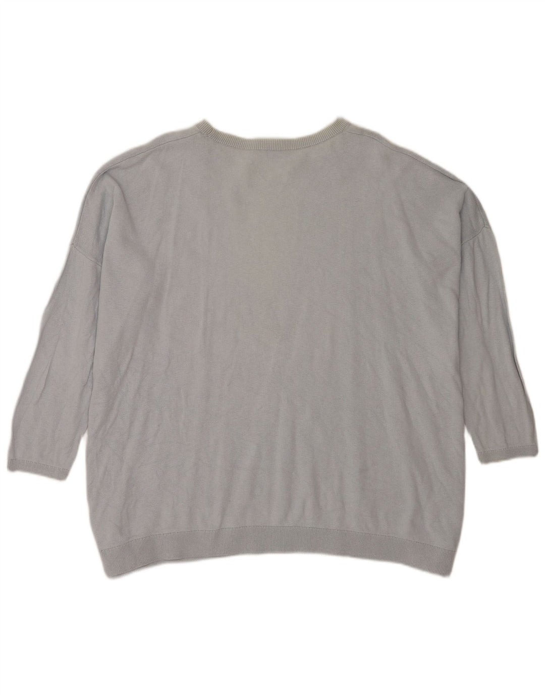 Cos Maglia maglione da donna in cotone blu medio