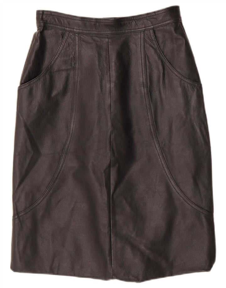 Gonna in pelle da donna CANDA IT 36 XS W24 Pelle nera