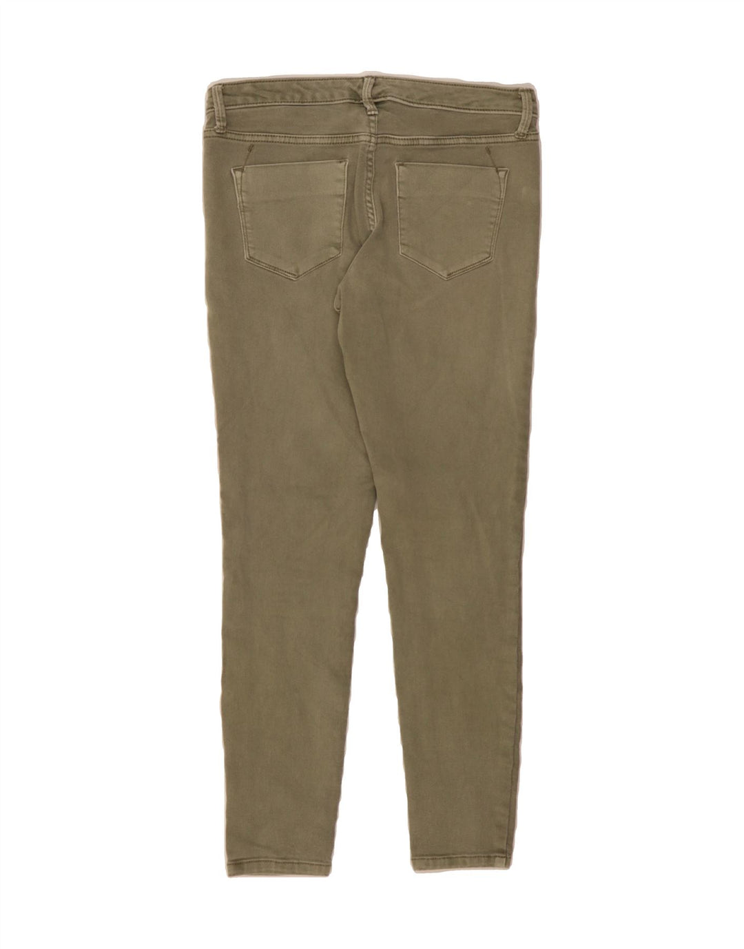 MOSSIMO Womens Mid Rise Jegging Jeans US 6 Medium W28 L27 Khaki Cotton Vintage Mossimo and Second-Hand Mossimo from Messina Hembry 