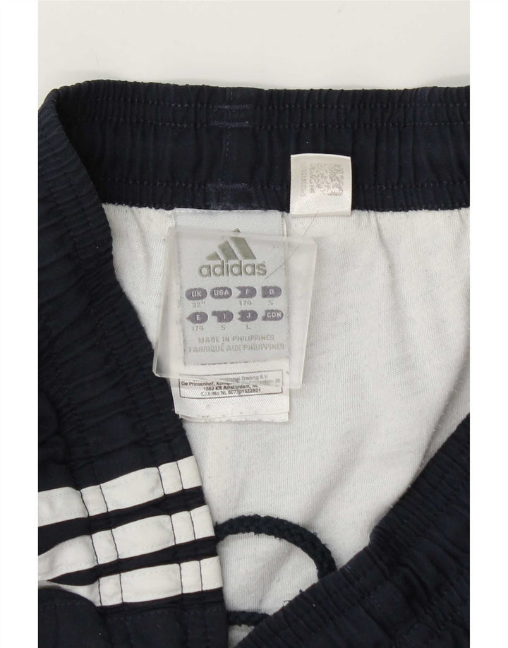 Pantaloni da tuta da uomo Adidas Joggers medi in poliestere blu navy