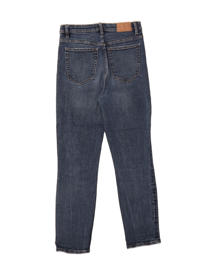 ZARA Womens Crop High Rise Slim Jeans EU 38 Medium W28 L27 Blue Vintage Zara and Second-Hand Zara from Messina Hembry 