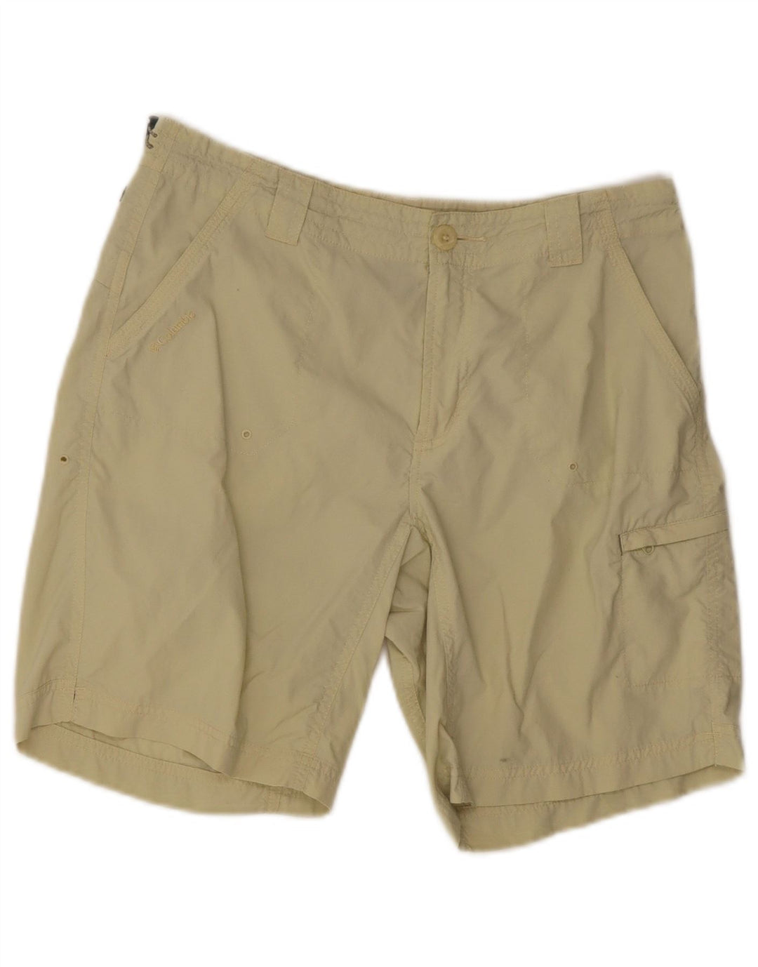 Pantaloncini cargo Columbia da donna in titanio US 8 Medium W30 Nylon verde