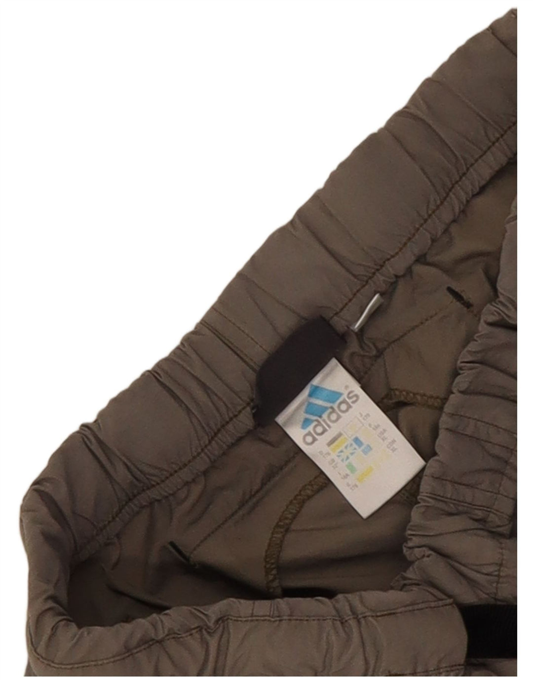 Pantaloni impermeabili Adidas Ragazzo 13-14 anni Poliammide color block grigio