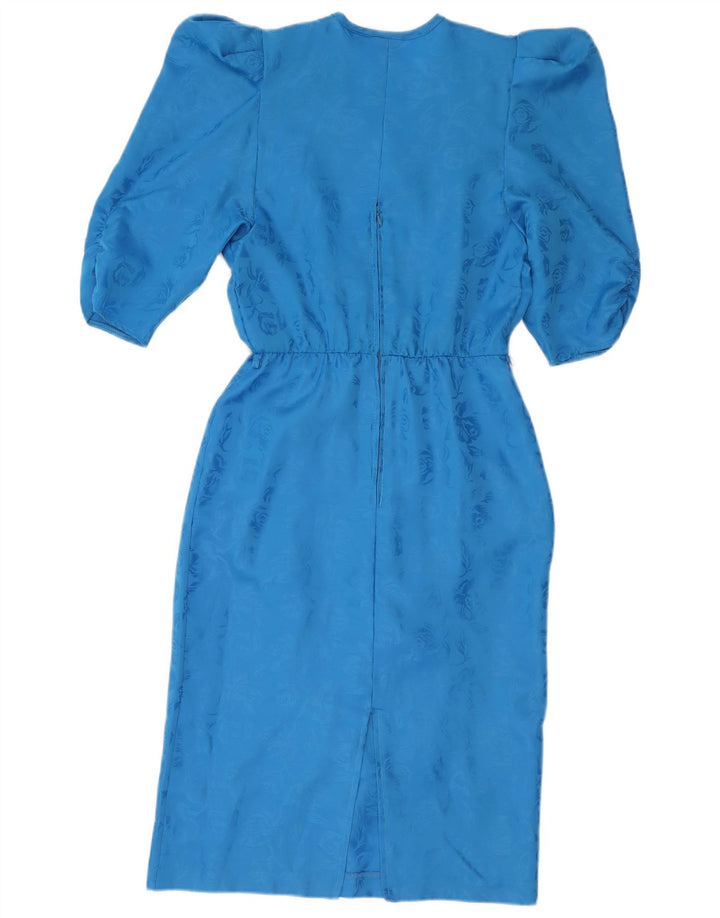 YESSICA Abito avvolgente da donna EU 38 Poliestere floreale blu medio