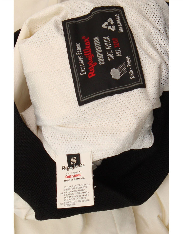 Bomber oversize da donna Refrigiwear UK 10 Small White Colourblock