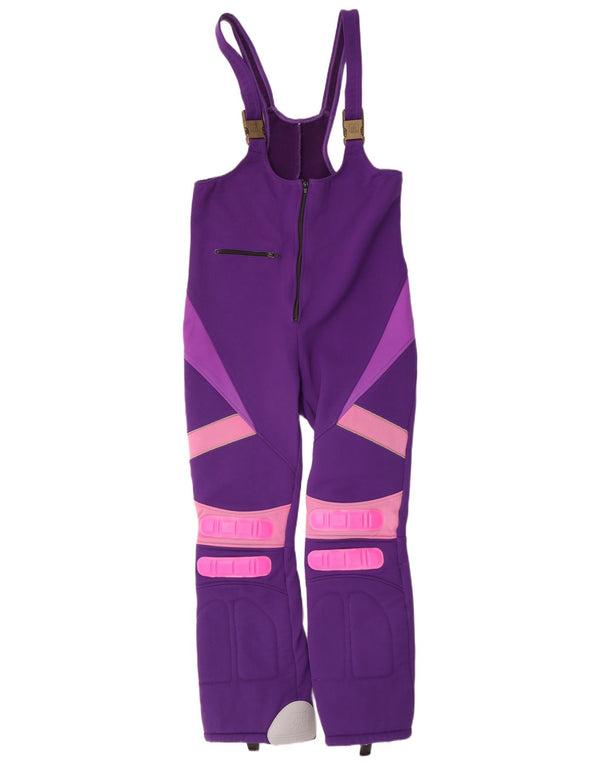 Pantaloni da sci salopette da donna Dubin IT 52 2XL Acrilico color block viola