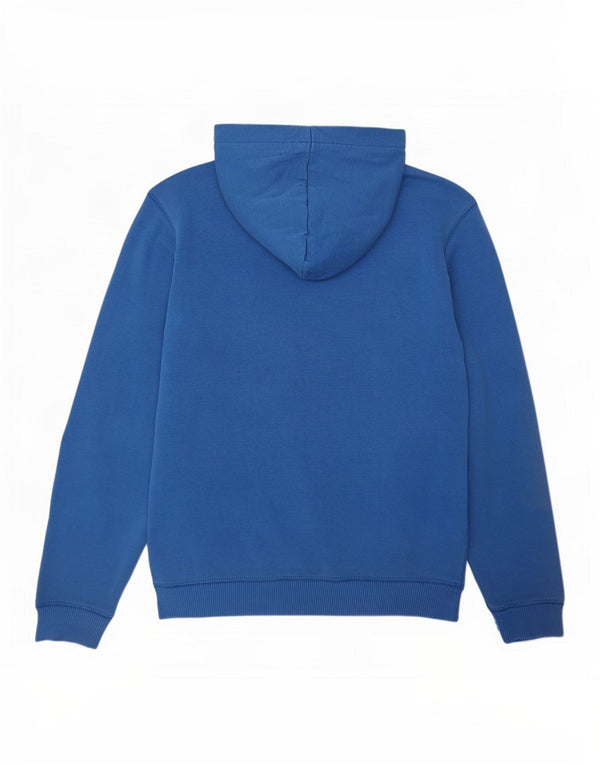 Maglione con cappuccio grafico Quiksilver per ragazzi 11-12 anni in cotone blu