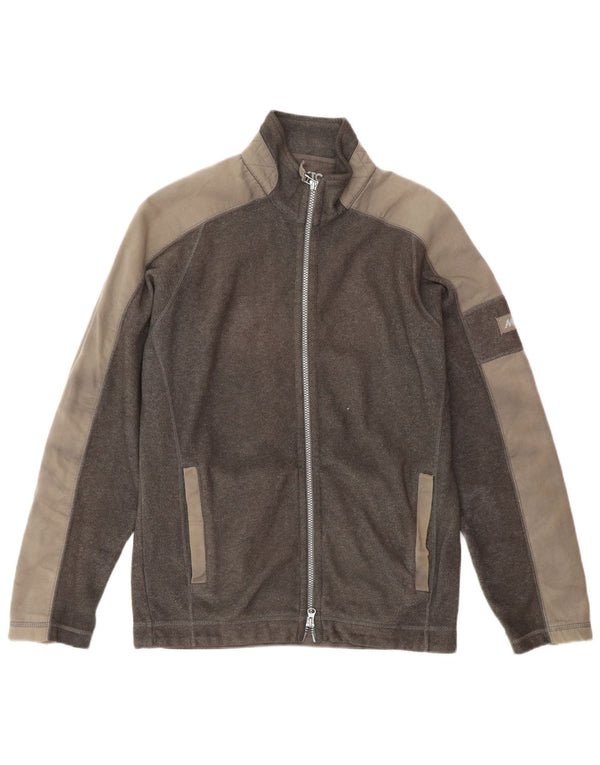 Giacca in pile grafica da uomo Musto UK 36 Small Grigio Colourblock Poliestere