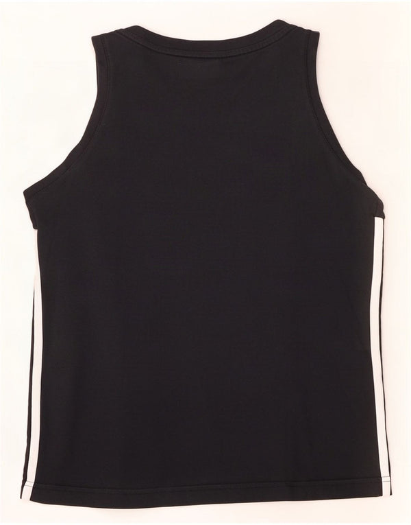 Canotta Adidas Climalite da donna UK 12/14 cotone nero medio