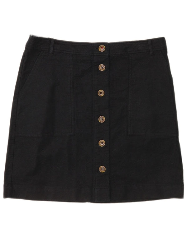 Minigonna da donna White Stuff UK 12 media W32 poliestere blu navy