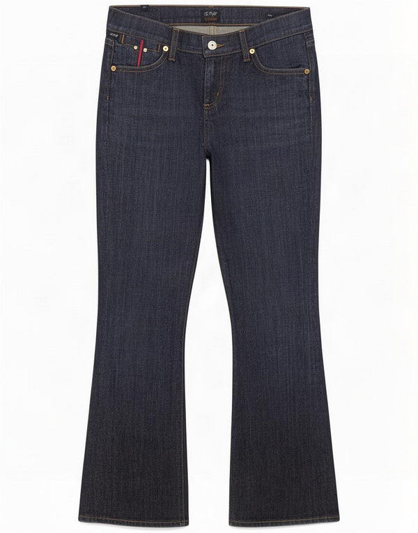Citizens Of Humanity Womens Bootcut Jeans W25 L28 Navy Blue Cotton