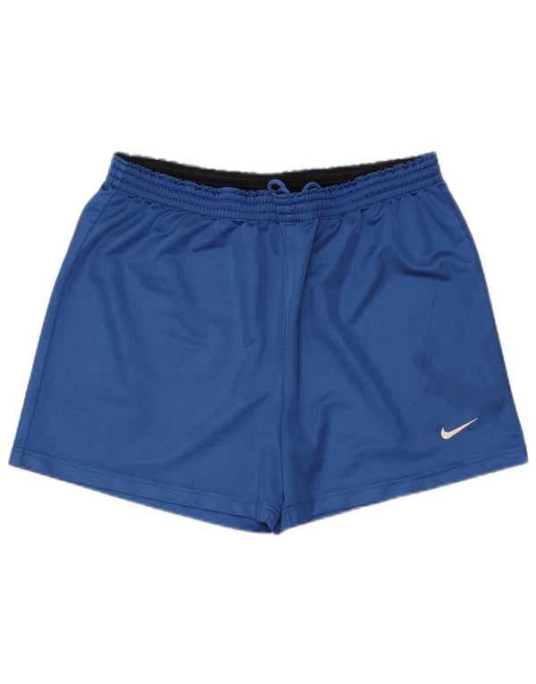Pantaloncini sportivi da uomo Nike UK 42/44 Large Blu Poliestere