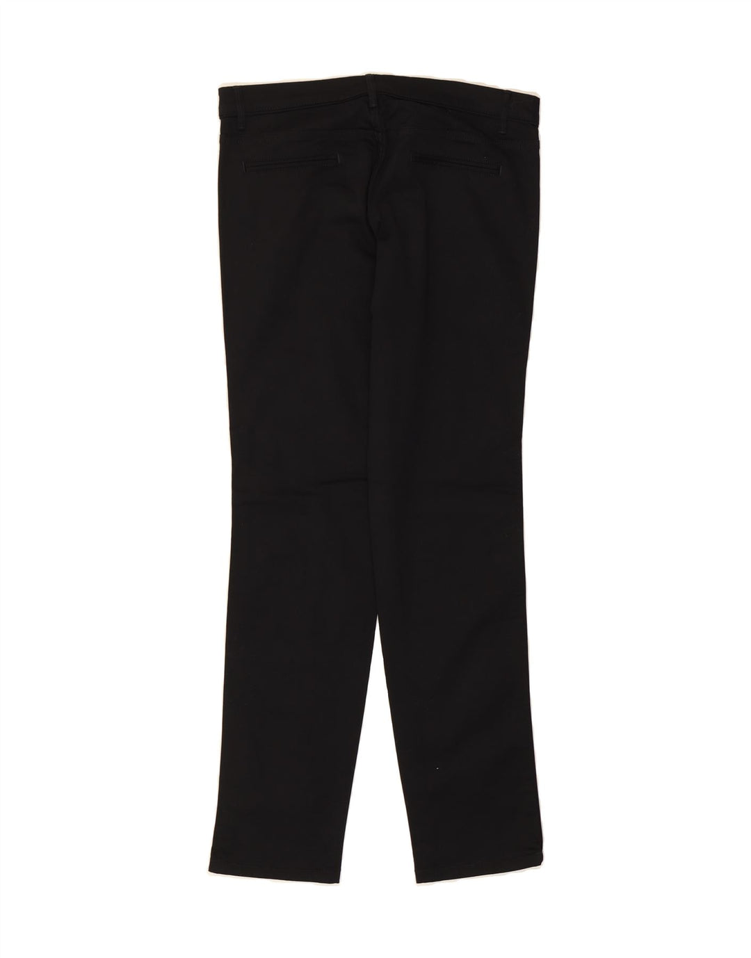 MASSIMO DUTTI Womens Slim Casual Trousers EU 40 Medium W30 L30 Black Vintage Massimo Dutti and Second-Hand Massimo Dutti from Messina Hembry 