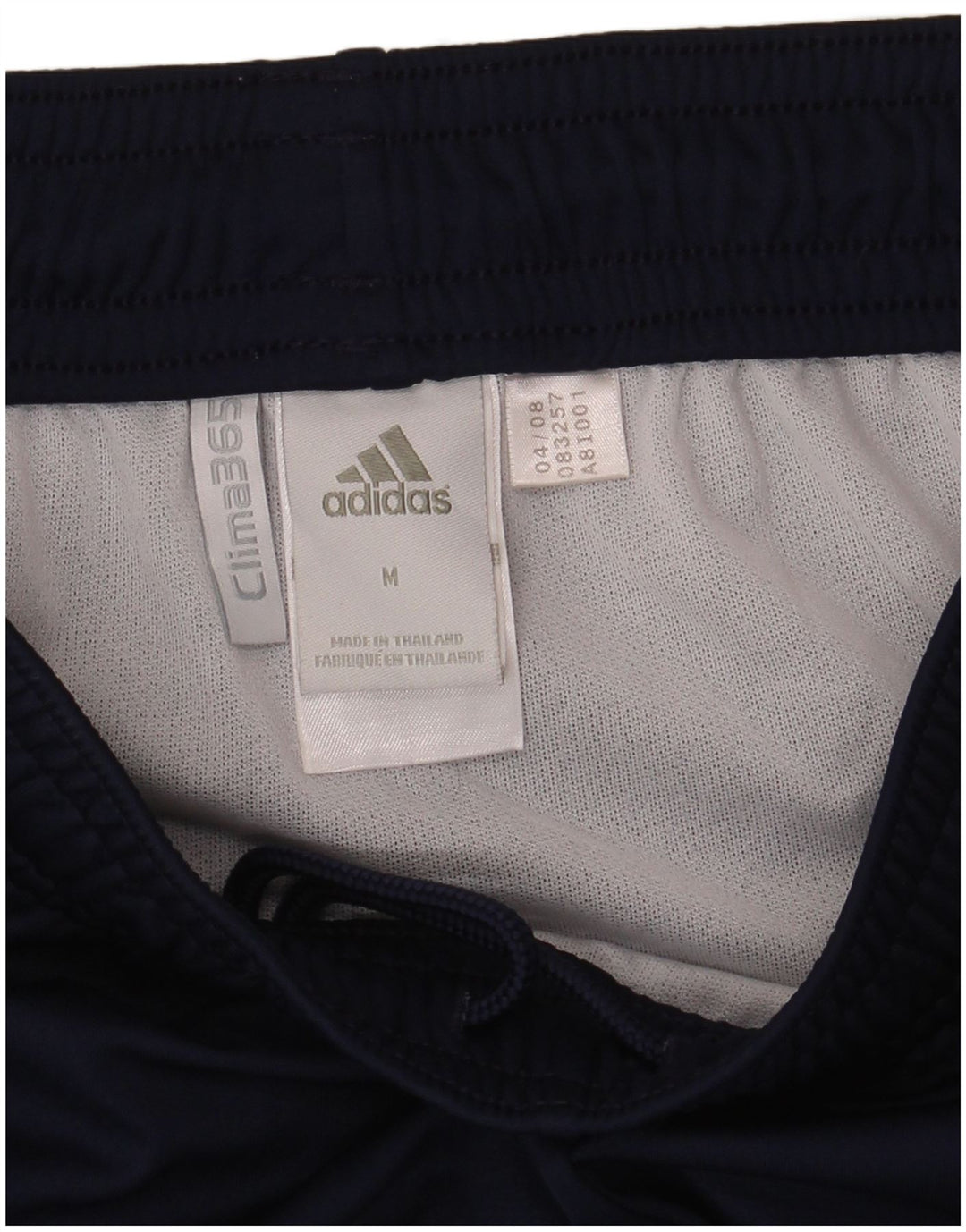 Pantaloncini sportivi Adidas Clima 365 da uomo, poliestere color block medio blu navy