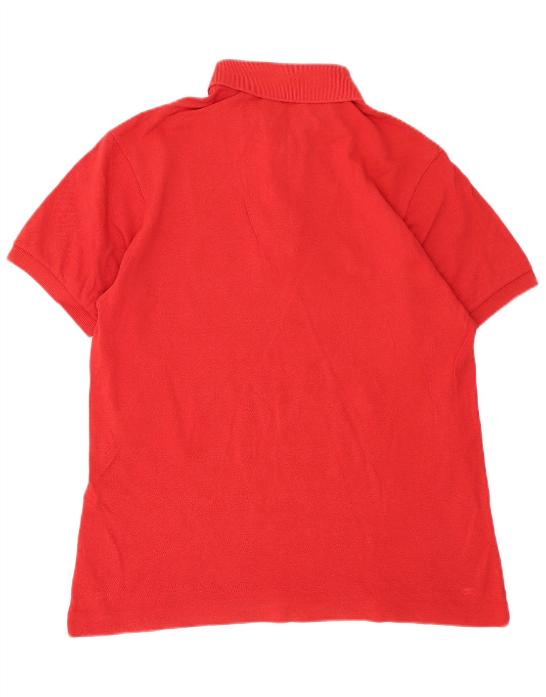 Polo da uomo Lacoste taglia 5 grande in cotone rosso