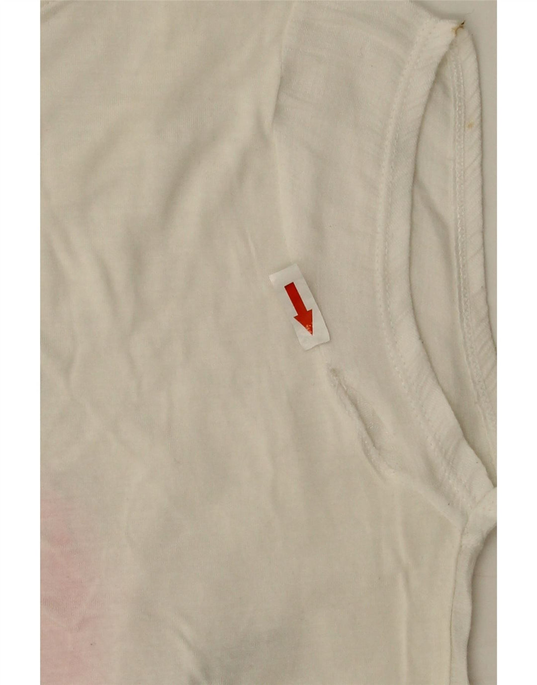 T-shirt grafica da donna Zara Top UK 10 piccola bianca