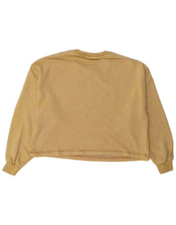 Felpa oversize grafica per ragazze Zara 13-14 anni Giallo