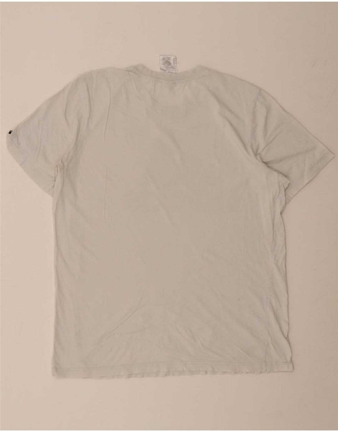 T-shirt grafica da uomo ADIDAS Top grande in cotone bianco