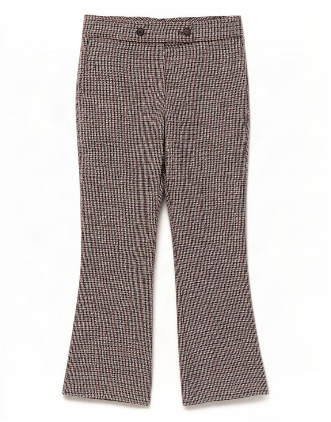 Pantaloni da abito da donna Hugo Boss UK 12 Medium W32 L27 Pied de poule grigio