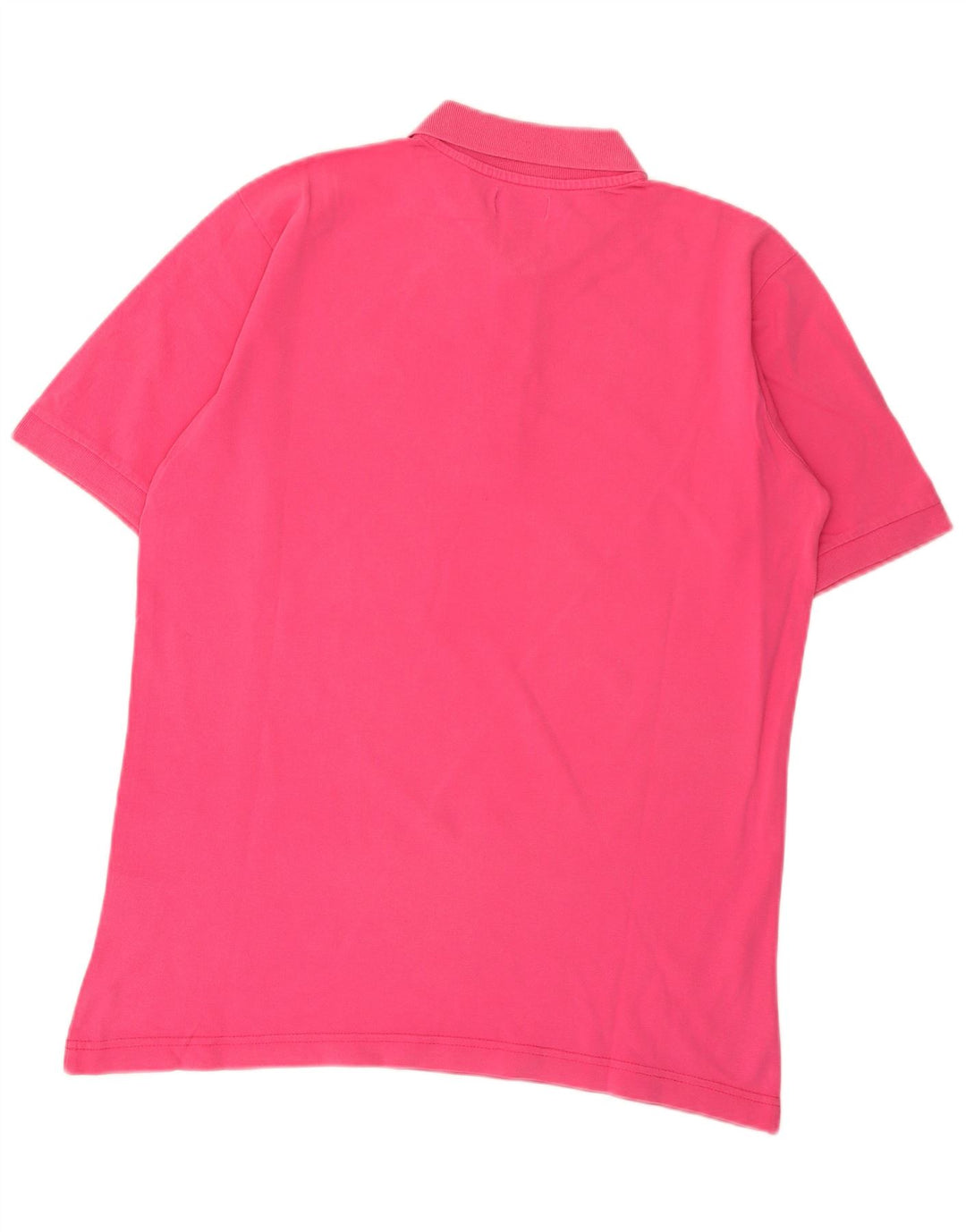 Polo da uomo KAPPA in cotone rosa medio
