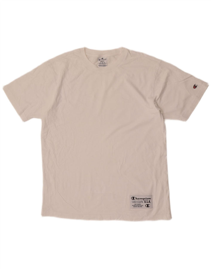 T-shirt da uomo Champion Top piccola bianca