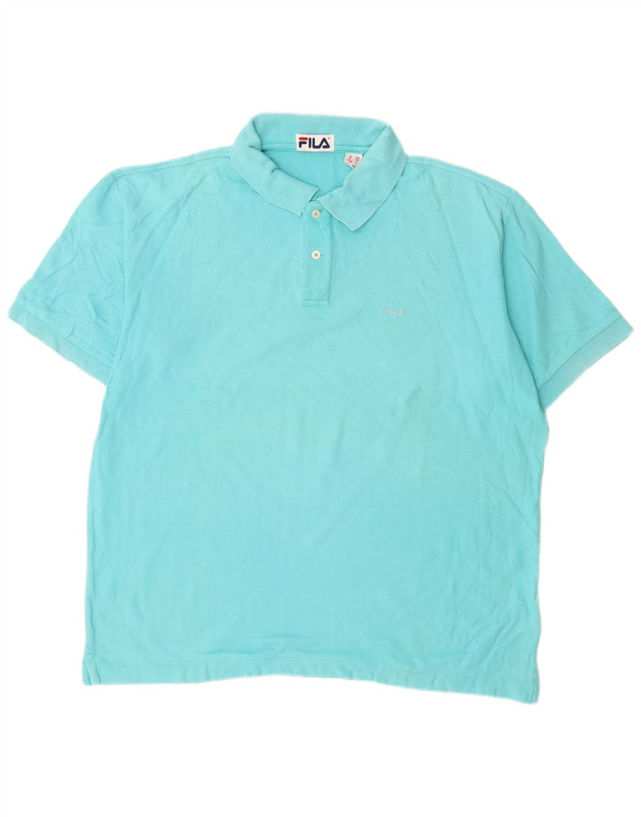 Polo Uomo Fila IT 54 XL Cotone Blu