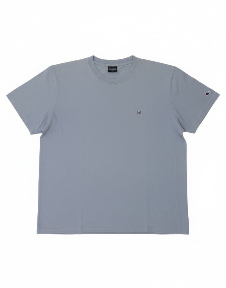 T-shirt da uomo Champion Top 2XL cotone blu