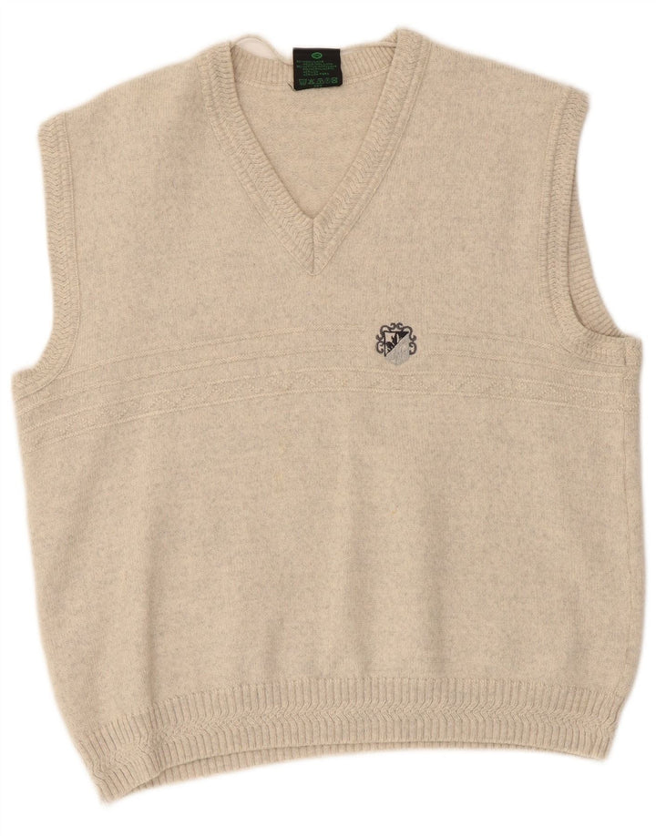 Canotta da uomo WESTBURY IT 48/50 Lana screziata beige medio