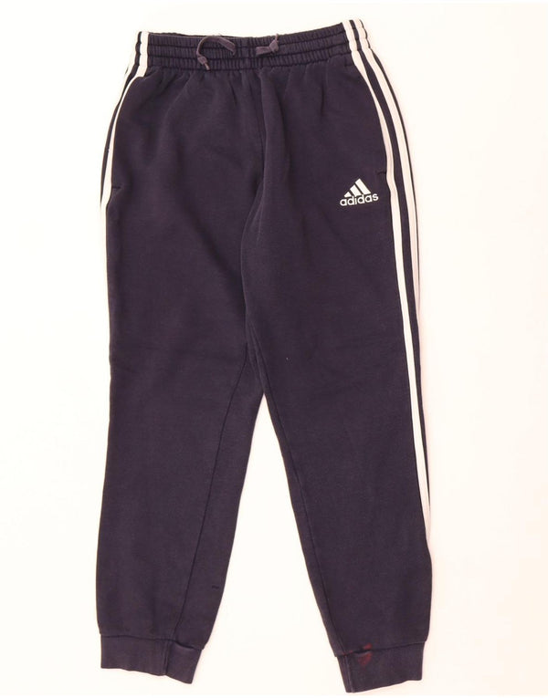 Pantaloni da tuta da uomo Adidas Joggers piccoli in cotone blu navy