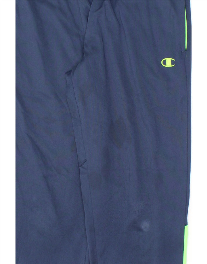 CHAMPION Boys Tracksuit Trousers Joggers 10-11 Years  Navy Blue Vintage Champion and Second-Hand Champion from Messina Hembry 