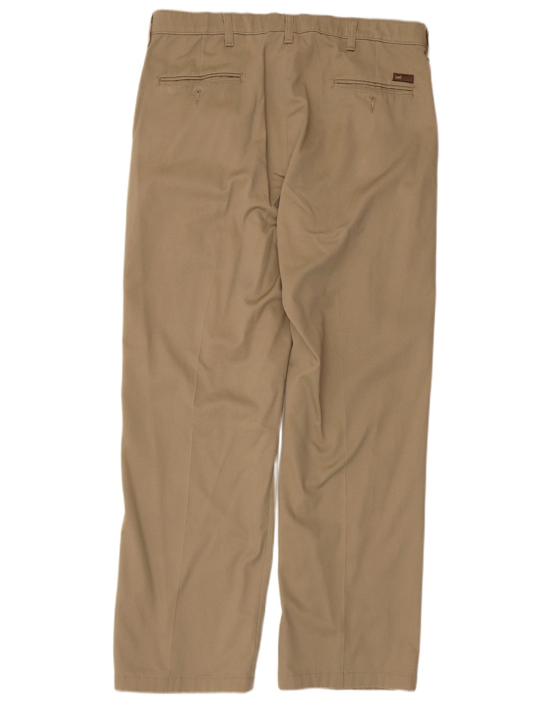 Pantaloni chino con pegged da uomo Lee W36 L32 in cotone beige
